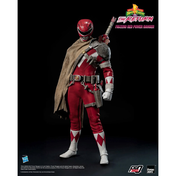 FigZero 1/6th Scale Collectible Figure - Red Ranger | Mighty Morphin Power Rangers [Threezero]