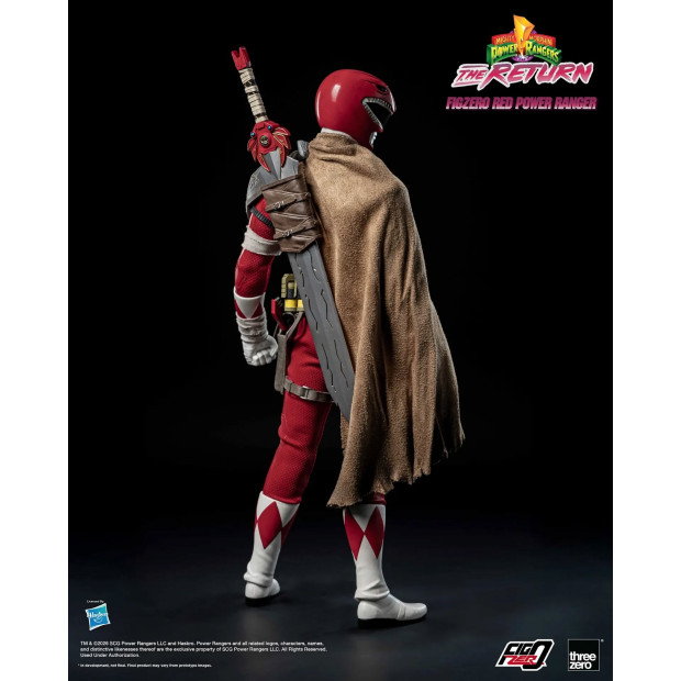 FigZero 1/6th Scale Collectible Figure - Red Ranger | Mighty Morphin Power Rangers [Threezero]