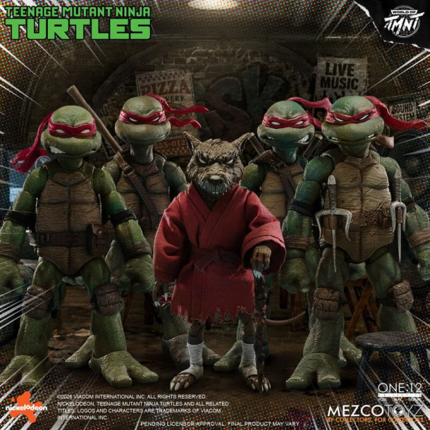 ONE:12 Collective - Teenage Mutant Ninja Turtles Boxed Set | TMNT [Mezco]