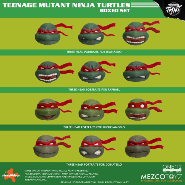 ONE:12 Collective - Teenage Mutant Ninja Turtles Boxed Set | TMNT [Mezco]