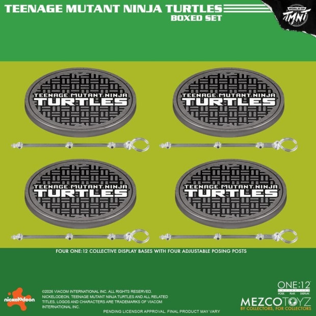 ONE:12 Collective - Teenage Mutant Ninja Turtles Boxed Set | TMNT [Mezco]