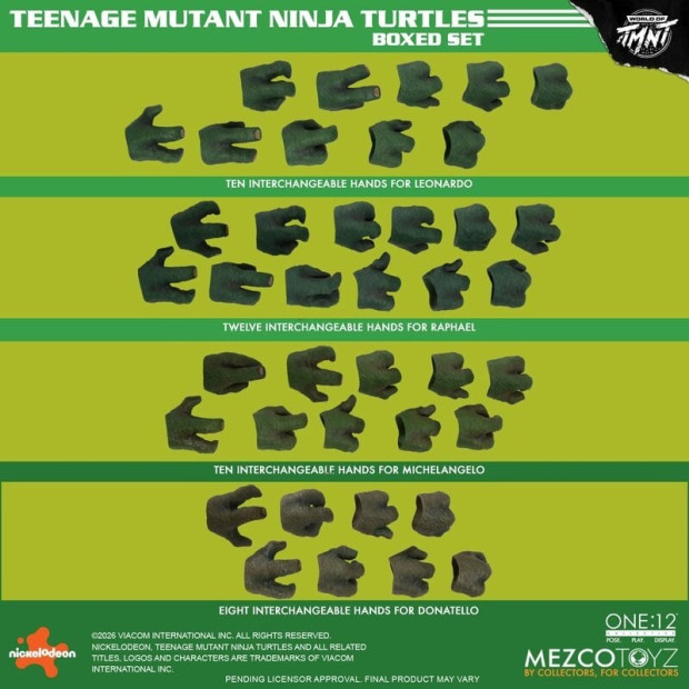 ONE:12 Collective - Teenage Mutant Ninja Turtles Boxed Set | TMNT [Mezco]
