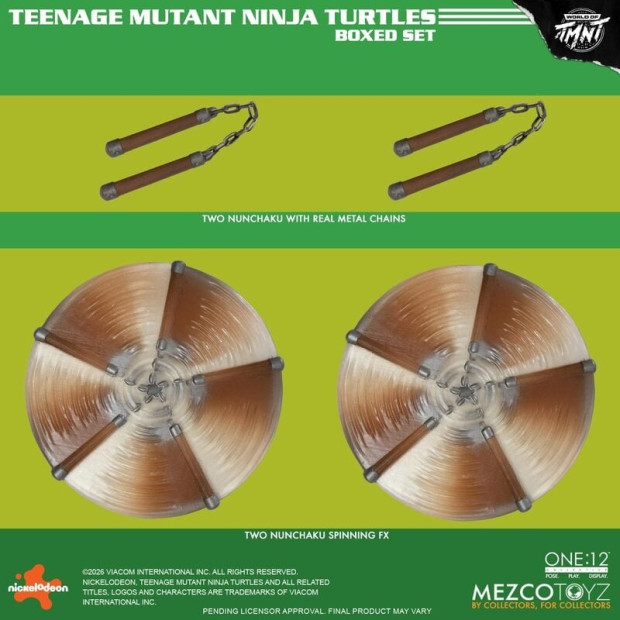 ONE:12 Collective - Teenage Mutant Ninja Turtles Boxed Set | TMNT [Mezco]