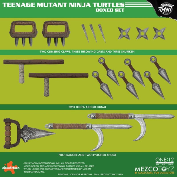 ONE:12 Collective - Teenage Mutant Ninja Turtles Boxed Set | TMNT [Mezco]