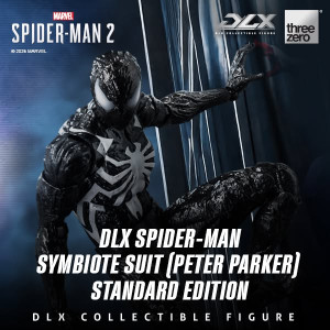 DLX Collectible Figure - Spider-Man Symbiote Suit (Peter Parker) Standard Edition | MARVEL [Threezero]