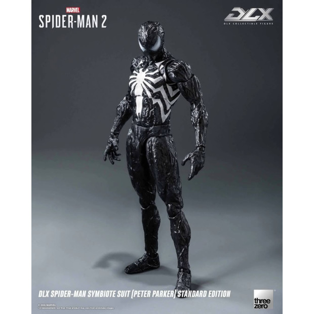 DLX Collectible Figure - Spider-Man Symbiote Suit (Peter Parker) Standard Edition | MARVEL [Threezero]