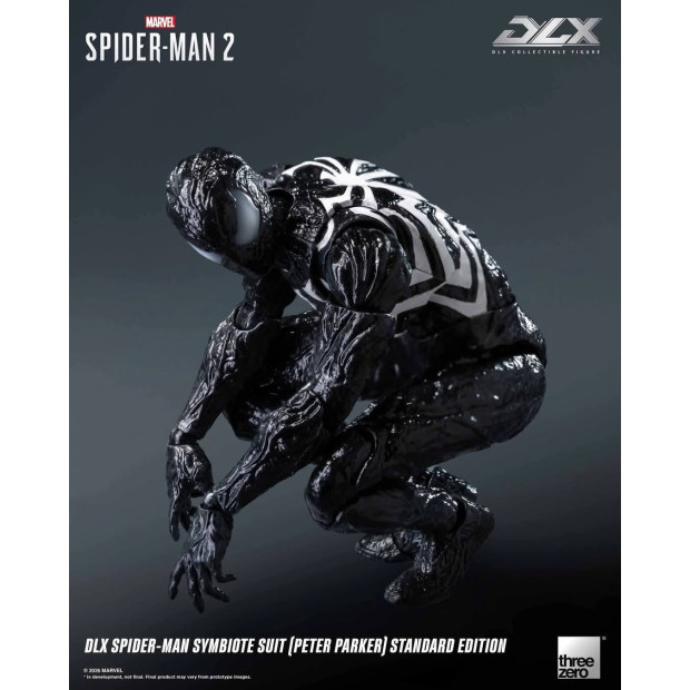 DLX Collectible Figure - Spider-Man Symbiote Suit (Peter Parker) Standard Edition | MARVEL [Threezero]