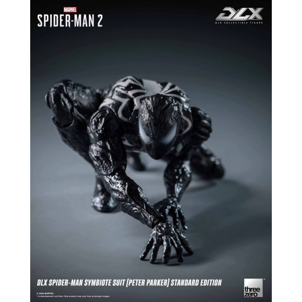 DLX Collectible Figure - Spider-Man Symbiote Suit (Peter Parker) Standard Edition | MARVEL [Threezero]
