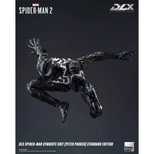 DLX Collectible Figure - Spider-Man Symbiote Suit (Peter Parker) Standard Edition | MARVEL [Threezero]