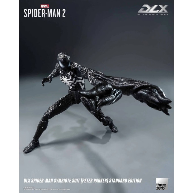 DLX Collectible Figure - Spider-Man Symbiote Suit (Peter Parker) Standard Edition | MARVEL [Threezero]