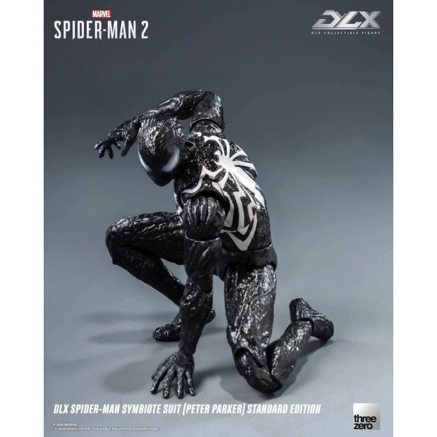 DLX Collectible Figure - Spider-Man Symbiote Suit (Peter Parker) Standard Edition | MARVEL [Threezero]