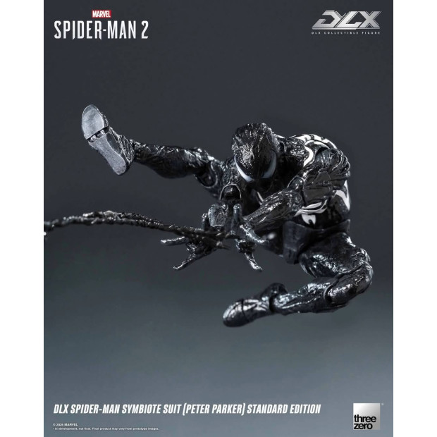 DLX Collectible Figure - Spider-Man Symbiote Suit (Peter Parker) Standard Edition | MARVEL [Threezero]