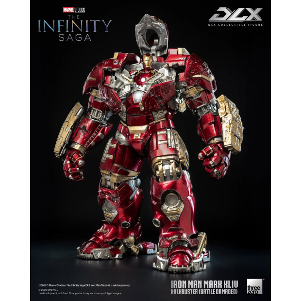 DLX Scale - Iron Man Mark 44 'Hulkbuster' (Battle Damaged) | MARVEL [Threezero]