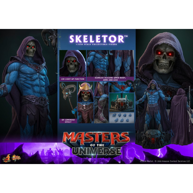 Movie Masterpiece Series MMS889 - Skeletor | Masters of the Universe [Hot Toys]