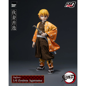 FigZero 1/6th Scale Collectible Figure - Zenitsu Agatsuma | Demon Slayer: Kimetsu no Yaiba [Threezero]