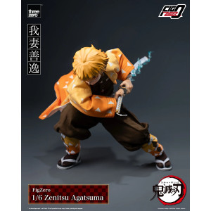 FigZero 1/6th Scale Collectible Figure - Zenitsu Agatsuma | Demon Slayer: Kimetsu no Yaiba [Threezero]