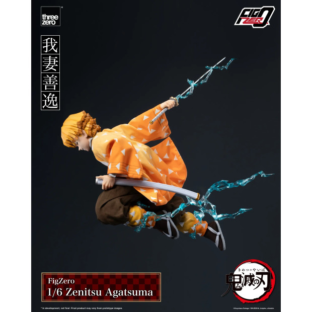 FigZero 1/6th Scale Collectible Figure - Zenitsu Agatsuma | Demon Slayer: Kimetsu no Yaiba [Threezero]