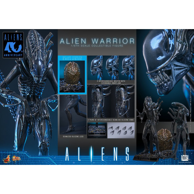 Movie Masterpiece Series MMS899 - Alien Warrior (Deluxe Version) | Aliens Series [Hot Toys]