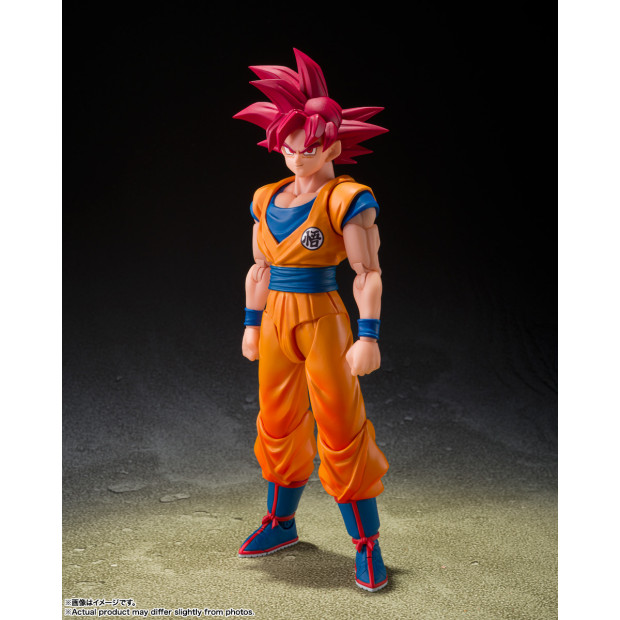 SH Figuarts - Super Saiyan God Son Goku -God Aura- | Dragon Ball [Bandai]