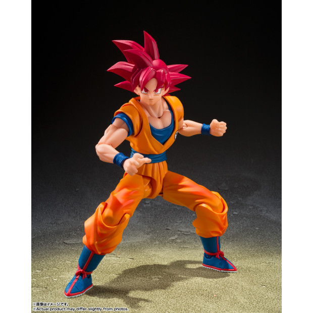 SH Figuarts - Super Saiyan God Son Goku -God Aura- | Dragon Ball [Bandai]