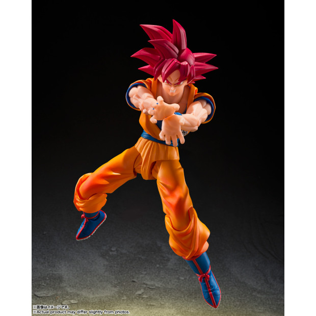 SH Figuarts - Super Saiyan God Son Goku -God Aura- | Dragon Ball [Bandai]
