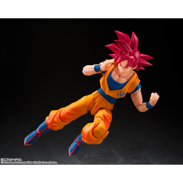 SH Figuarts - Super Saiyan God Son Goku -God Aura- | Dragon Ball [Bandai]