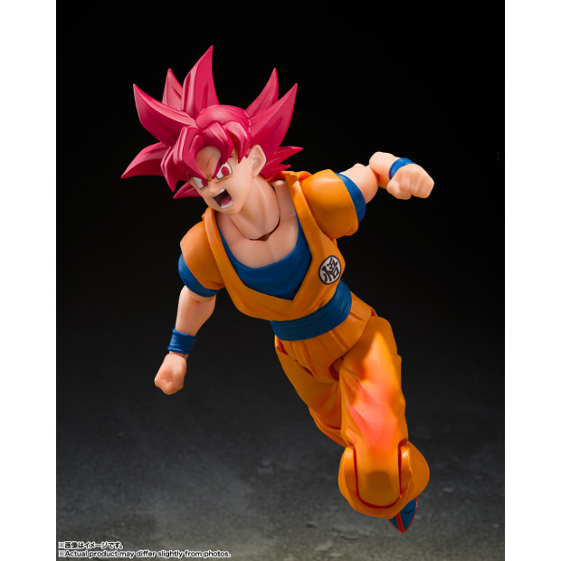 SH Figuarts - Super Saiyan God Son Goku -God Aura- | Dragon Ball [Bandai]