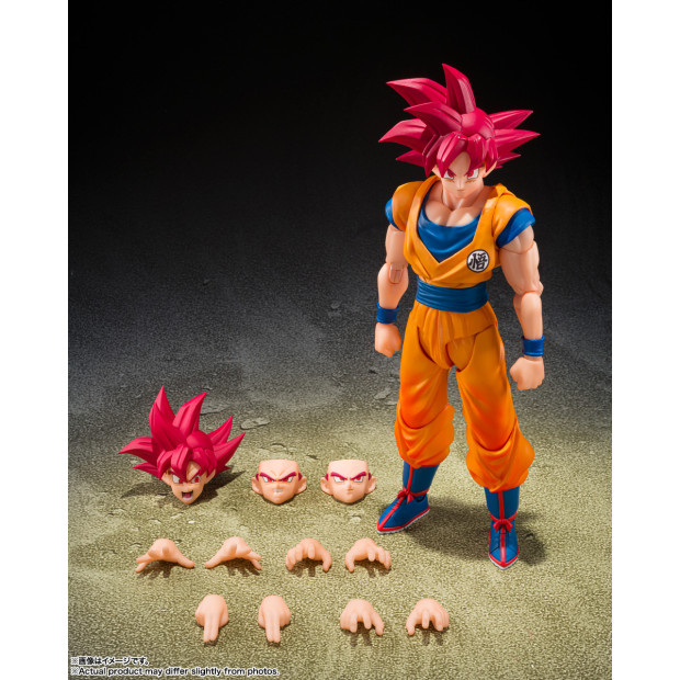 SH Figuarts - Super Saiyan God Son Goku -God Aura- | Dragon Ball [Bandai]