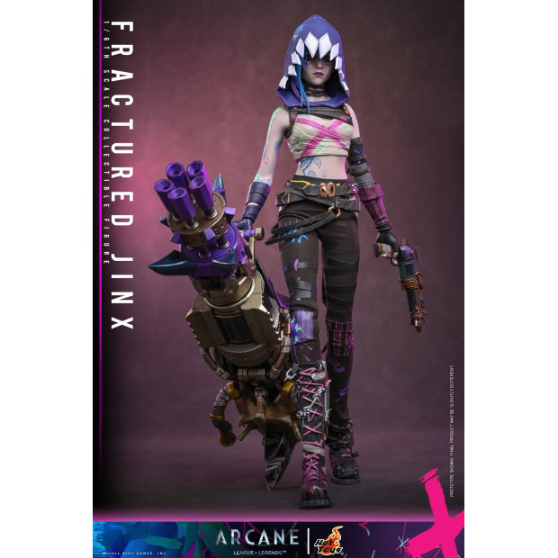 Television Masterpiece Series TMS183 - Fractured Jinx | ARCANE [Hot Toys]
