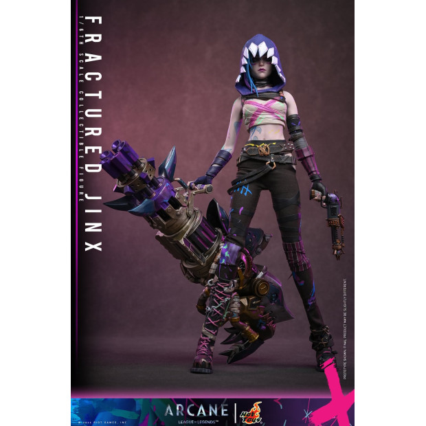 Television Masterpiece Series TMS183 - Fractured Jinx | ARCANE [Hot Toys]