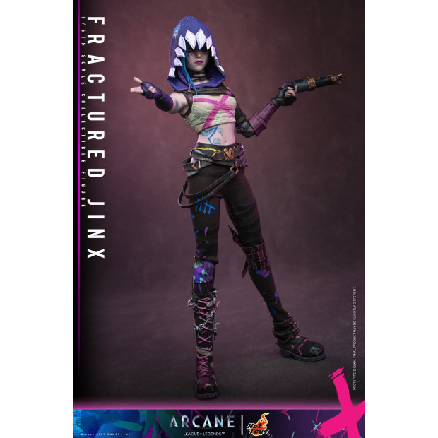Television Masterpiece Series TMS183 - Fractured Jinx | ARCANE [Hot Toys]