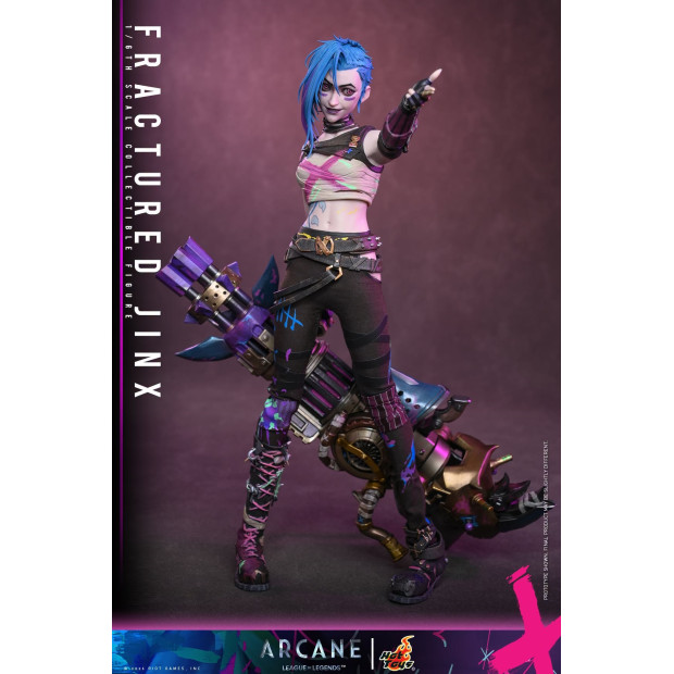 Television Masterpiece Series TMS183 - Fractured Jinx | ARCANE [Hot Toys]