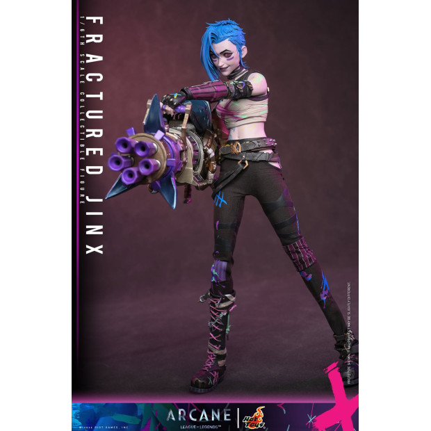 Television Masterpiece Series TMS183 - Fractured Jinx | ARCANE [Hot Toys]