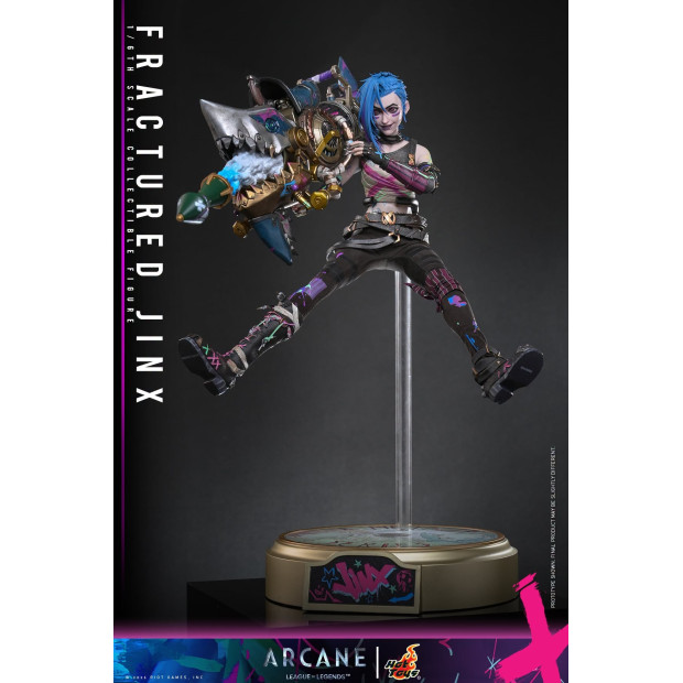 Television Masterpiece Series TMS183 - Fractured Jinx | ARCANE [Hot Toys]