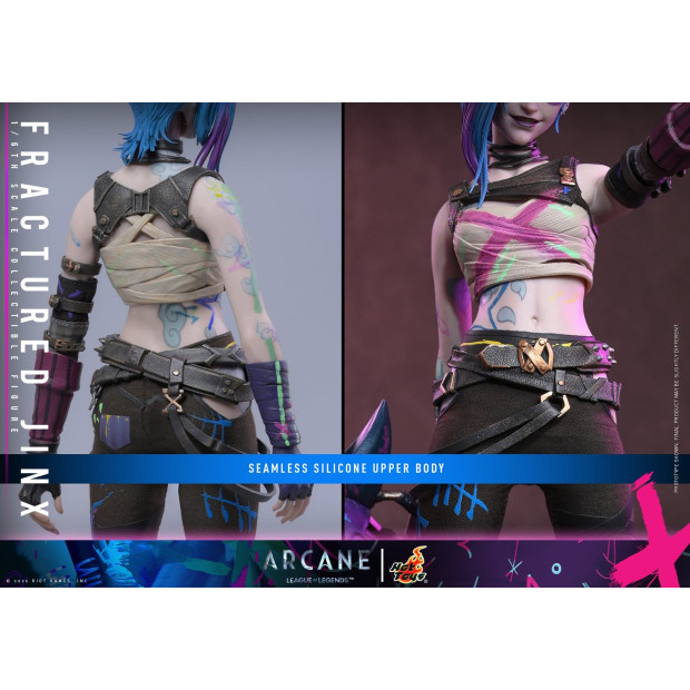 Television Masterpiece Series TMS183 - Fractured Jinx | ARCANE [Hot Toys]