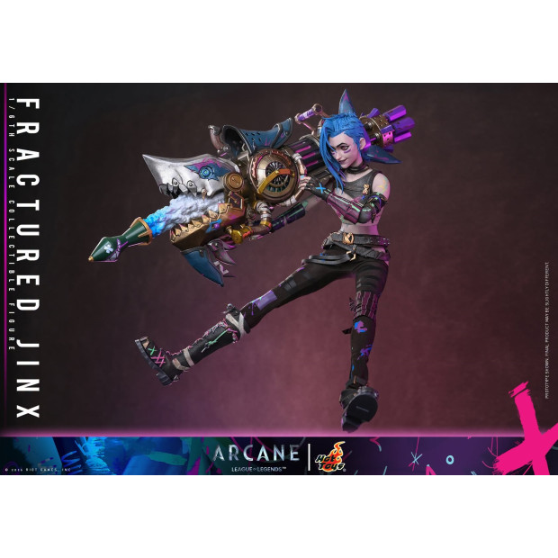Television Masterpiece Series TMS183 - Fractured Jinx | ARCANE [Hot Toys]