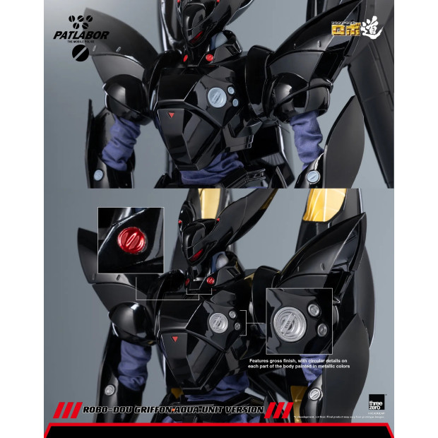 ROBO-DOU Griffon Aqua Unit Version | Mobile Police Patlabor [Threezero]