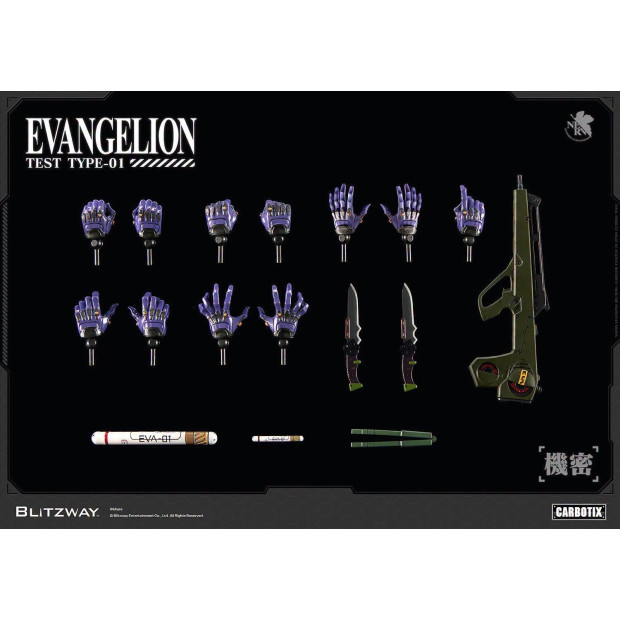 Carbotix Series - Evangelion Unit-01 Test Type (Standard Ver.) | Evangelion Series [Blitzway]