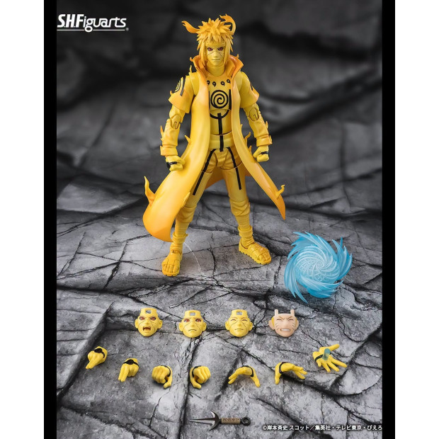SH Figuarts - Namikaze Minato [Kurama Link Mode] -Bond of Light That Shatters Darkness- | Naruto Shippuden [Bandai]