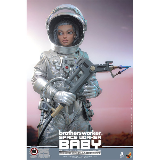 Artist Mix Collection Series AMC041 - Space Worker Baby (Brothersfree 25th Silver Galaxy Version) | [Hot Toys]
