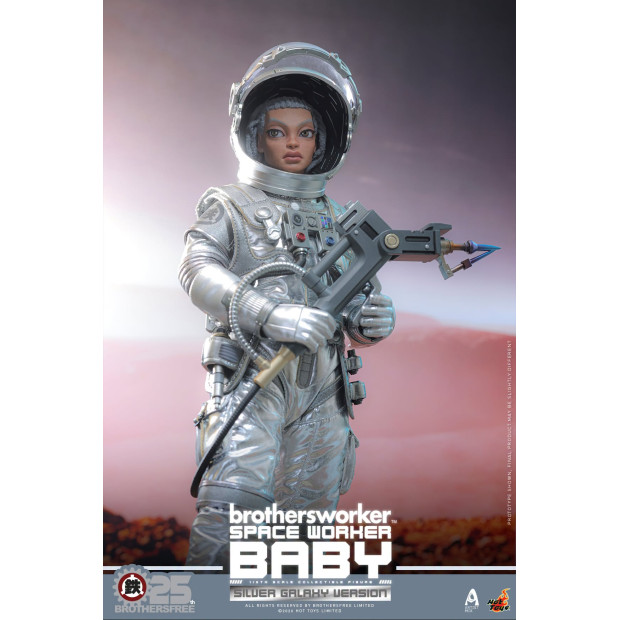 Artist Mix Collection Series AMC041 - Space Worker Baby (Brothersfree 25th Silver Galaxy Version) | [Hot Toys]