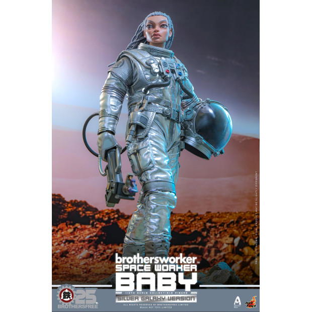 Artist Mix Collection Series AMC041 - Space Worker Baby (Brothersfree 25th Silver Galaxy Version) | [Hot Toys]