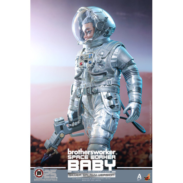 Artist Mix Collection Series AMC041 - Space Worker Baby (Brothersfree 25th Silver Galaxy Version) | [Hot Toys]