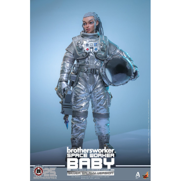 Artist Mix Collection Series AMC041 - Space Worker Baby (Brothersfree 25th Silver Galaxy Version) | [Hot Toys]