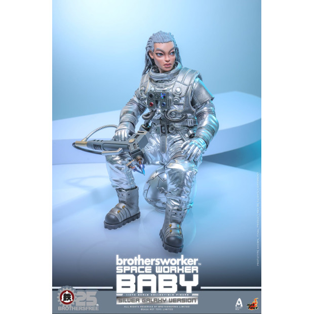 Artist Mix Collection Series AMC041 - Space Worker Baby (Brothersfree 25th Silver Galaxy Version) | [Hot Toys]