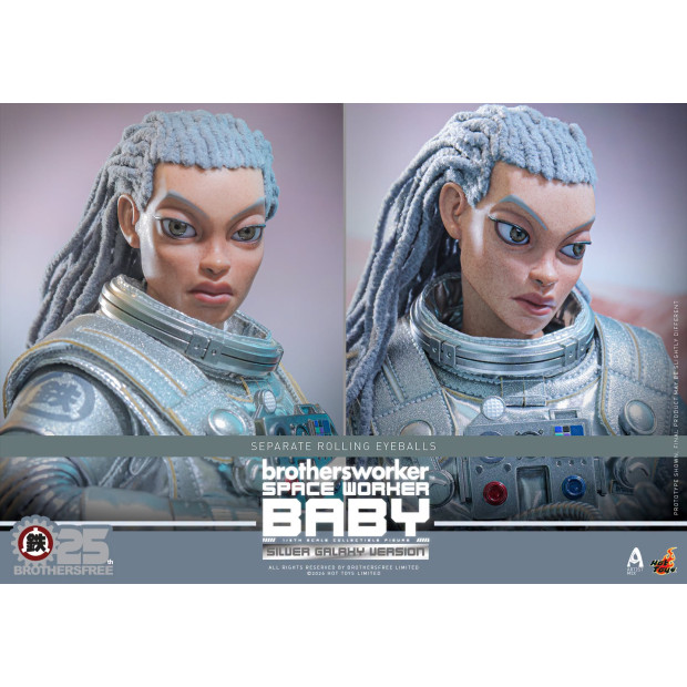 Artist Mix Collection Series AMC041 - Space Worker Baby (Brothersfree 25th Silver Galaxy Version) | [Hot Toys]