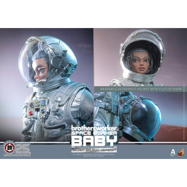 Artist Mix Collection Series AMC041 - Space Worker Baby (Brothersfree 25th Silver Galaxy Version) | [Hot Toys]