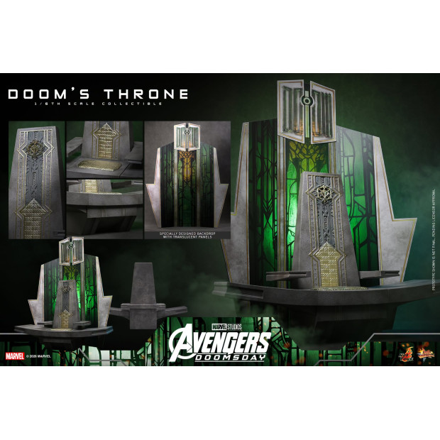 Accessories Collection Series ACS016 - Avengers: Doomsday - Doom's Throne | MARVEL [Hot Toys]