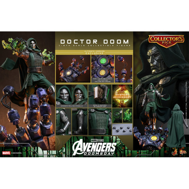 Movie Masterpiece Series MMS907 - Doctor Doom (Ultimate Version) | MARVEL [Hot Toys]