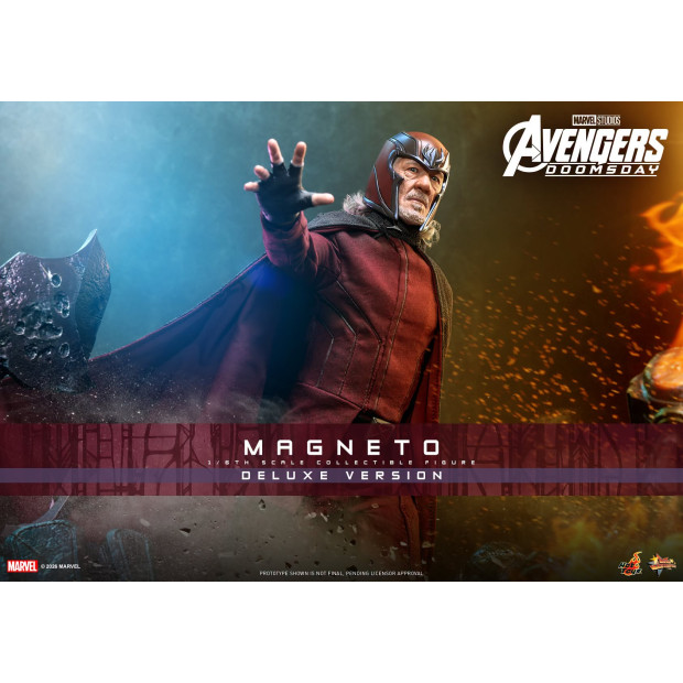Movie Masterpiece Series MMS913 - Magneto (Deluxe Version) | MARVEL [Hot Toys]